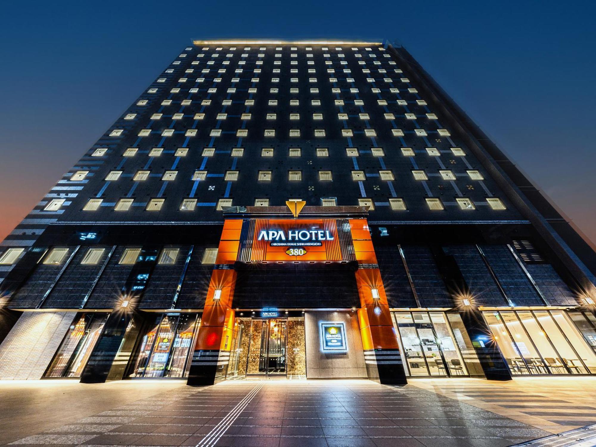 Apa Hotel Hiroshima Ekimae Shinkansenguchi Exterior foto